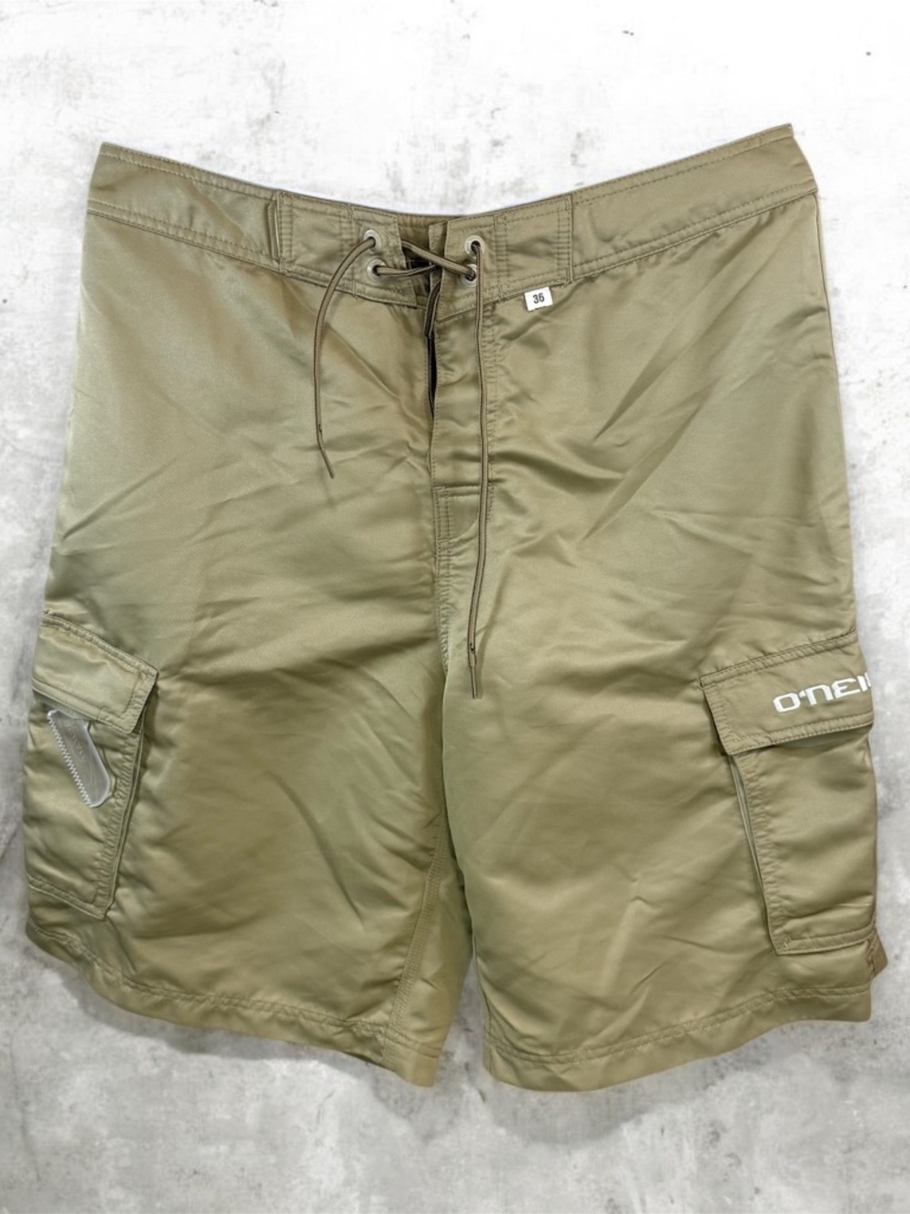 O'Neill Khaki Board Shorts Mens Size 36